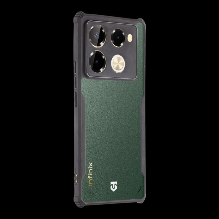 Tactical Quantum Stealth Kryt pro Infinix Note 40 Pro 4G Clear/Black